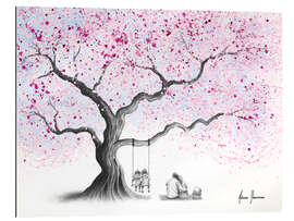 Gallery print Family and the Blossom Tree