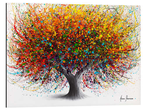 Aluminium print Tree of Festivity