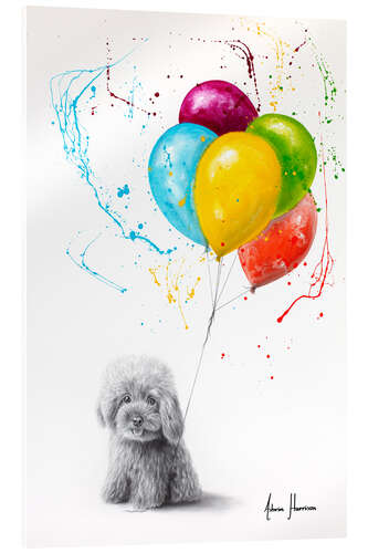 Acrylic print Puppy Party