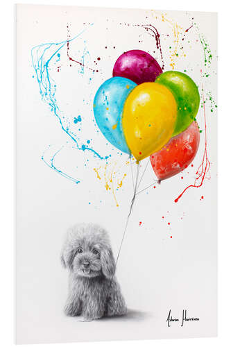 Tableau en PVC Puppy Party