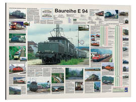 Magnettafel Eisenbahnen - Baureihe E 94