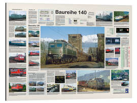 Magnettafel Eisenbahnen - Baureihe 140