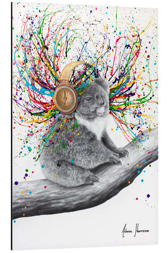 Aluminium print Koala Crescendo