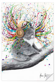 Sticker mural Koala Crescendo - Ashvin Harrison
