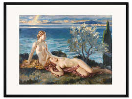 Gerahmter Kunstdruck Der Regenbogen