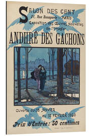 Magnettafel Salon des Cent, 1898