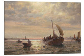 Magnettafel Fischerboote