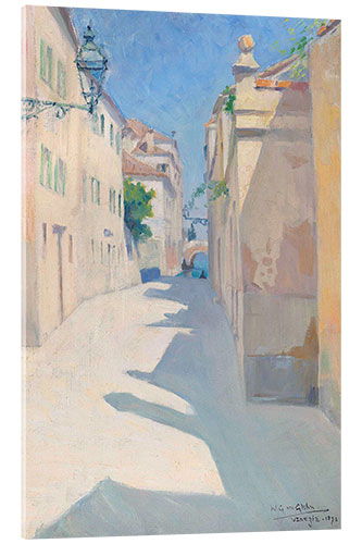 Acrylic print An alley in Venice