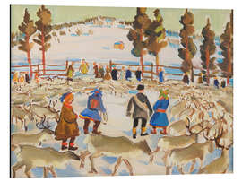 Magnettafel Lappland