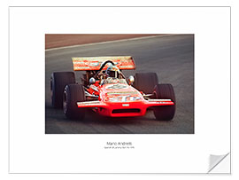 Naklejka na ścianę Mario Andretti, April 14, 1970