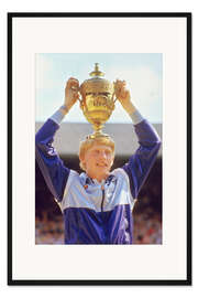 Gerahmter Kunstdruck Boris Becker, Tennisspieler II