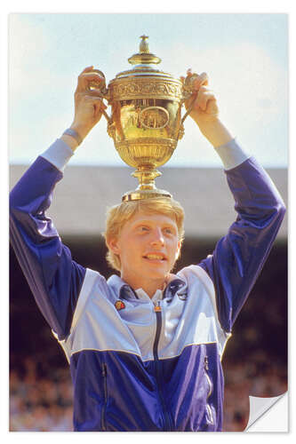 Vinilo para la pared Boris Becker, Tennis Player II