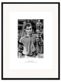 Gerahmter Kunstdruck Ivan Lendl, Tennisspieler