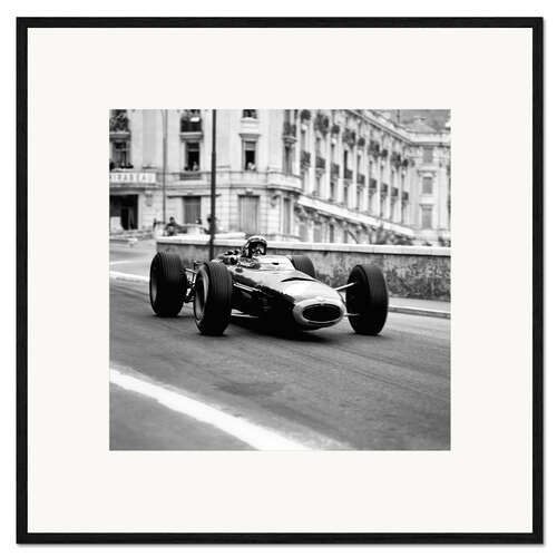 Framed art print Jackie Stewart, British Racing Motors, P261