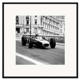 Framed art print Jackie Stewart, British Racing Motors, P261