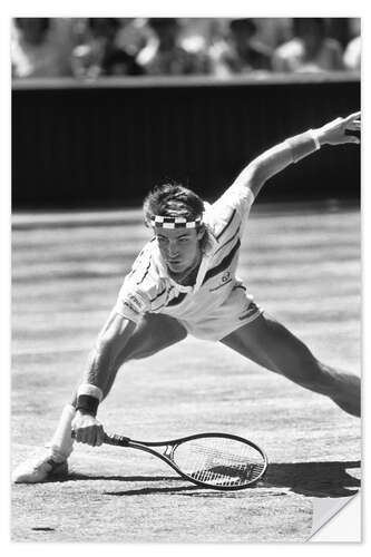 Wandsticker Pat Cash, Tennisspieler I