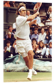 Acrylglasbild Andre Agassi, US-amerikanischer Tennisspieler, Wimbledon-Turnier, England, 1. Juli 1991