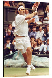 Aluminium print Andre Agassi, American tennis player, Wimbledon tournament, England, July 1, 1991