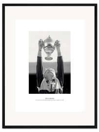 Gerahmter Kunstdruck Boris Becker, Tennisspieler III