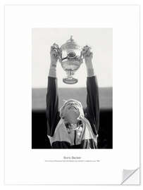 Wall sticker Boris Becker, Tennis Player III