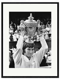 Kunsttryk i ramme Jimmy Connors, Tennis player