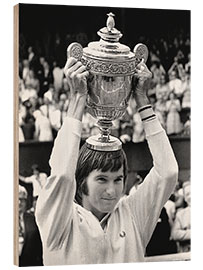 Cuadro de madera Jimmy Connors, Tennis player