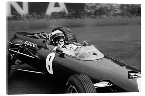 Cuadro de metacrilato Jackie Stewart, British racing driver