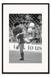 Gerahmter Kunstdruck Diego Maradona, 1982