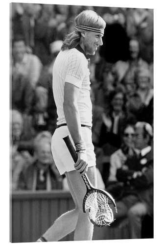 Acrylic print Björn Borg, Tennis Player I