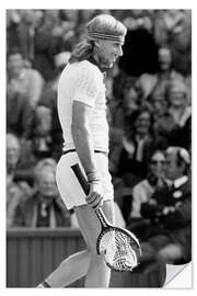 Selvklebende plakat Björn Borg, Tennis Player I