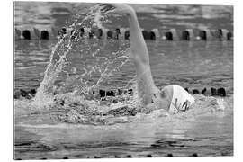 Quadro em plexi-alumínio Womens Back Stroke, Commonwealth Games in Melbourne Australia, 2006