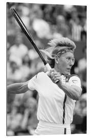 Gallery print Martina Navratilova, French open, 1988