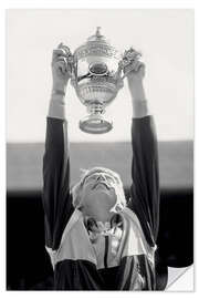 Muursticker Boris Becker, Tennis Player I