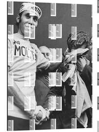 Magnettafel Sieger Eddy Merckx und Cyrille Guimard, Tour de France, 1972