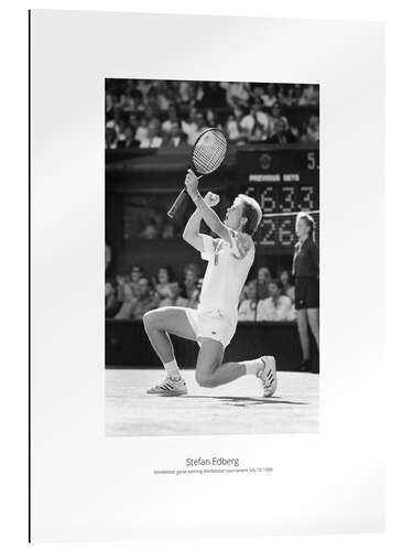 Galleriprint Stefan Edberg, Tennis player