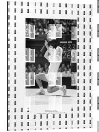 Magnettafel Stefan Edberg, Tennisspieler