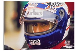 Quadro em alumínio Alain Prost, Racing Driver