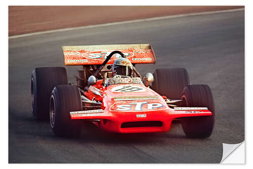 Wall sticker Mario Andretti, April 14, 1970