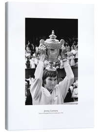 Lerretsbilde Jimmy Connors, Tennis player