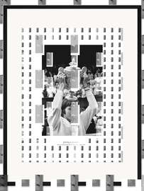 Gerahmter Kunstdruck Jimmy Connors, Tennisspieler