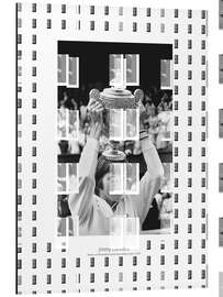 Magnettafel Jimmy Connors, Tennisspieler