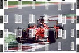 Magnettafel Michael Schumacher, Ferrari F300