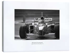 Canvas print  Michael Schumacher, Ferrari F310B II