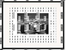 Gerahmter Kunstdruck Michael Schumacher, Ferrari F310B II