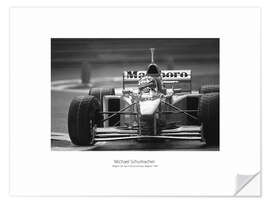 Wall sticker Michael Schumacher, Ferrari F310B II