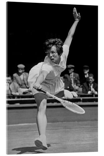 Obraz na szkle akrylowym Billie Jean King, Tennis player