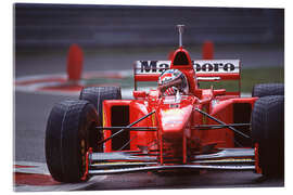 Acrylic print Michael Schumacher, Ferrari F310B III