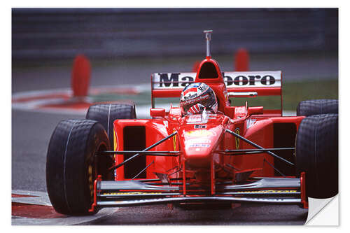 Sticker mural Michael Schumacher, Ferrari F310B III