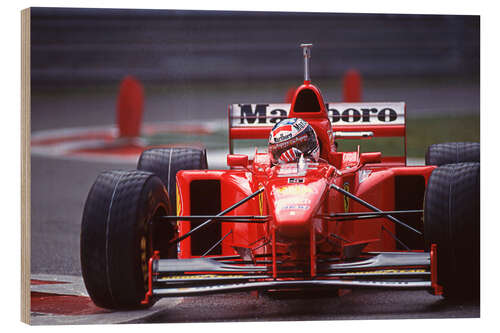 Stampa su legno Michael Schumacher, Ferrari F310B III