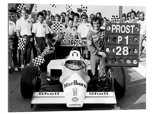 Gallery print Alain Prost, Winner in Portugal, 1987